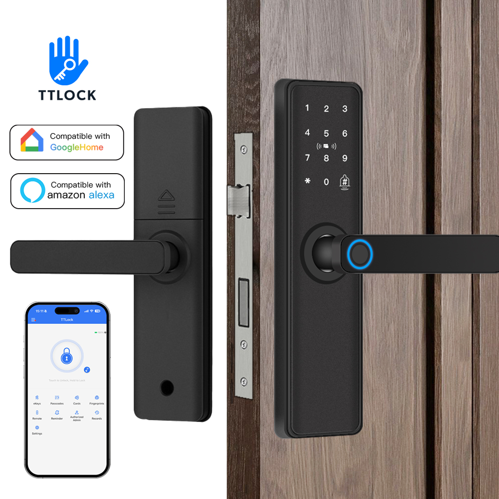 Smart Home Door Lock - Smart Door Lock Bluetooth-compatible TTLock APP