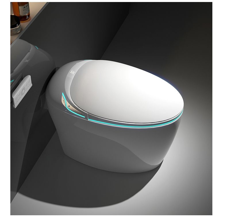 Smart Home Yellow - Intelligent Toilet,Smart Toilet Foheel Faucet Yellow