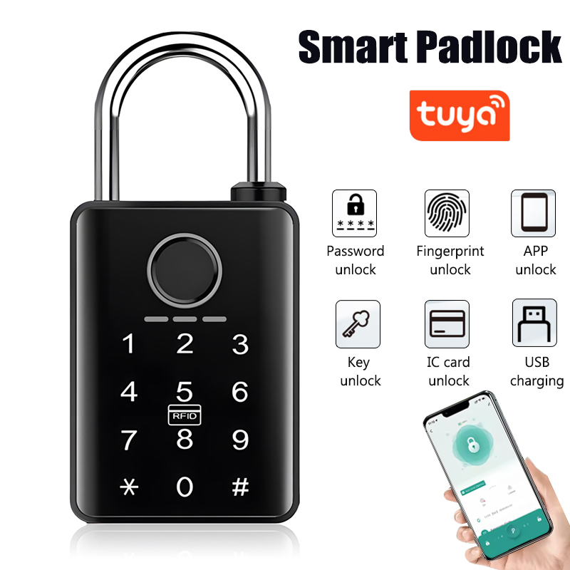 Tuya Smart Door Lock Fingerpri - Smart Home Door Lock review and price