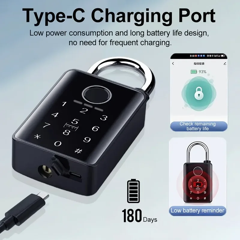 Tuya Smart Door Lock Fingerpri - Smart Home Door Lock review and price