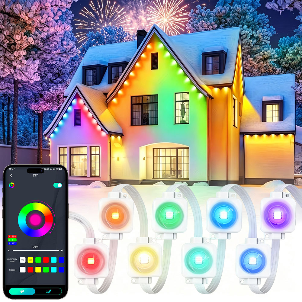 150FT 90LED Smart RGBIC Perman - Smart Home Yellow review and price