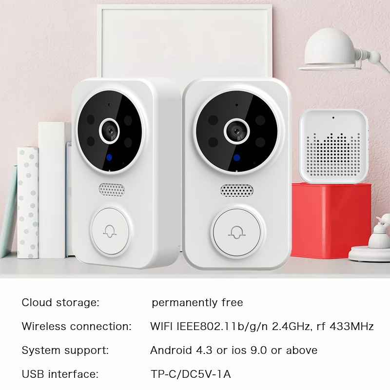 Tuya WIFI Doorbell Smart Home  - Smart Home Video review and price