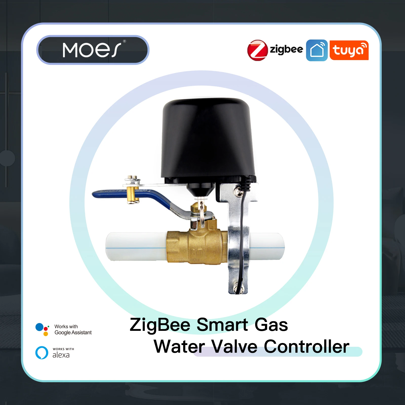 MOES ZigBee 3.0 Smart Gas Wate - Smart Home Plus review and price