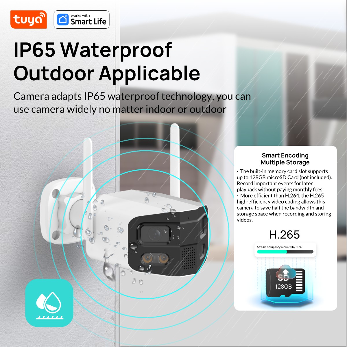 Tuya Smart 4MP 2.5K Dual-Lens  - Smart Home Camera Ezviz review and price