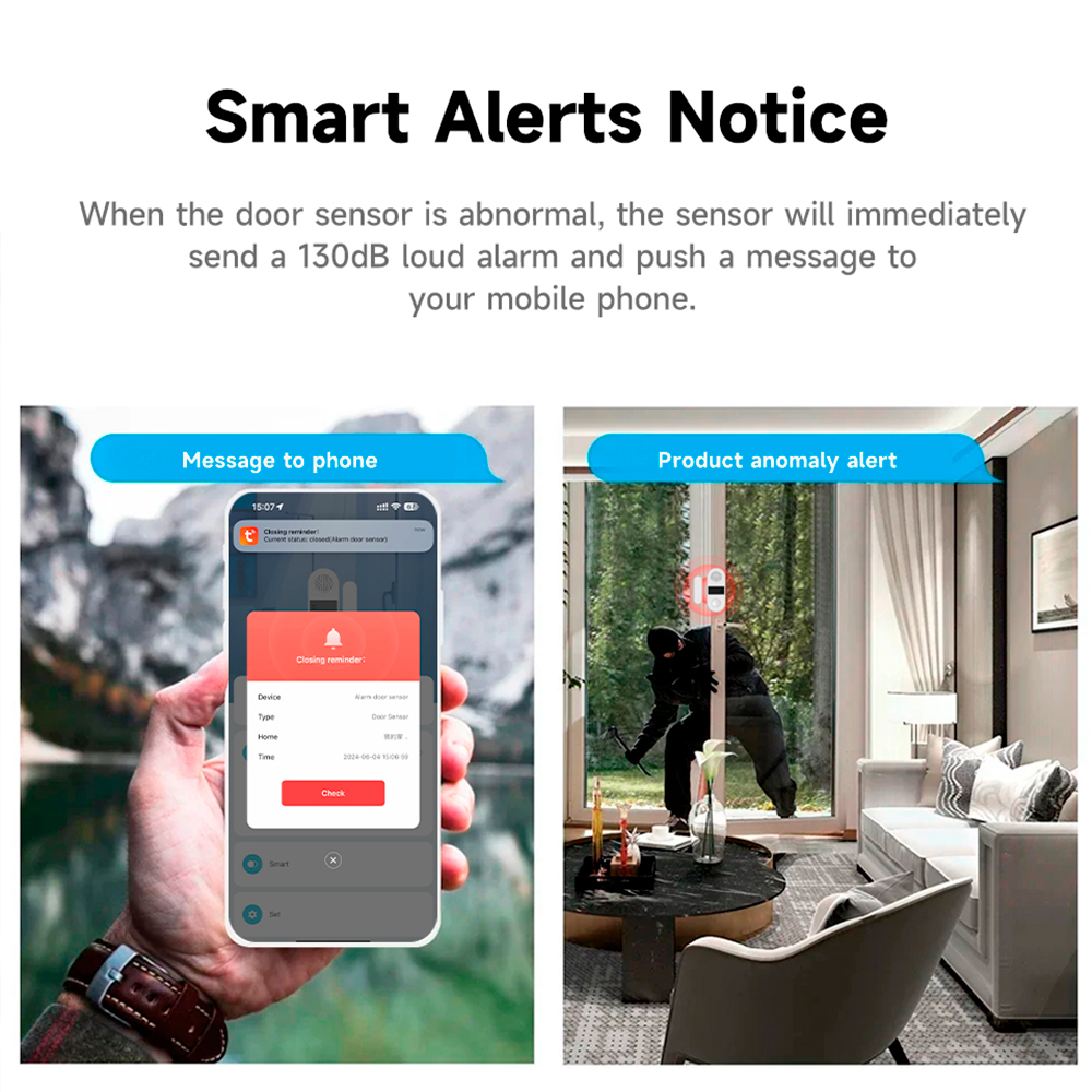 Tuya Zigbee Wireless Door Wind - Wireless Door Sensor review and price