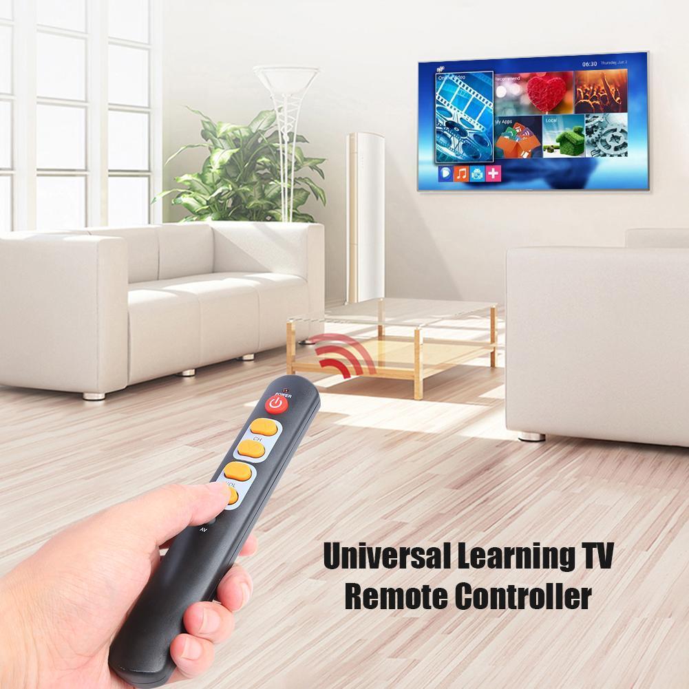 2-5Pcs Universal 6 Key Remote  - Smart Home Yellow review and price