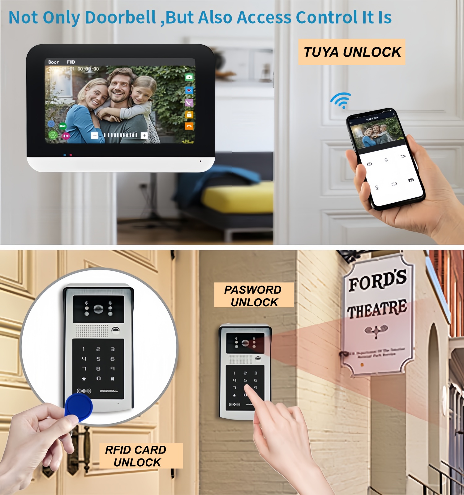 TUYA WIFI video intercom doorb - Smart Home Video review and price