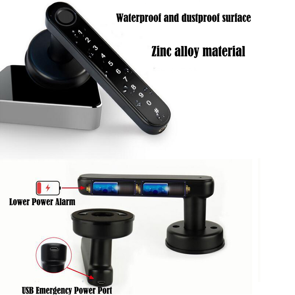 TTLock Smart Bluetooth Fingerp - Smart Home Door Lock review and price
