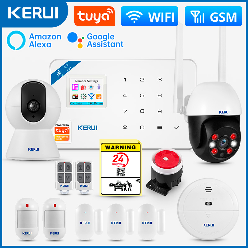 KERUI W181 Alarm System Secutr - Smart Home Video review and price