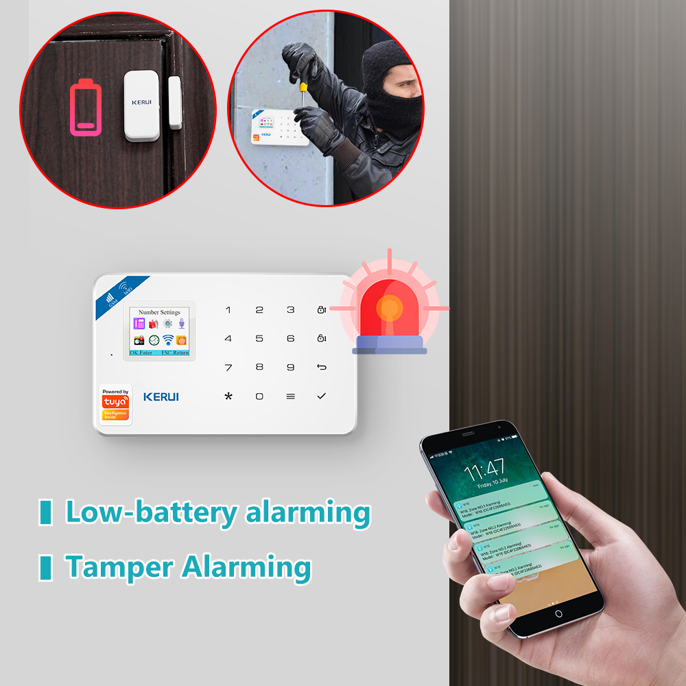 KERUI W181 Alarm System Secutr - Smart Home Video review and price