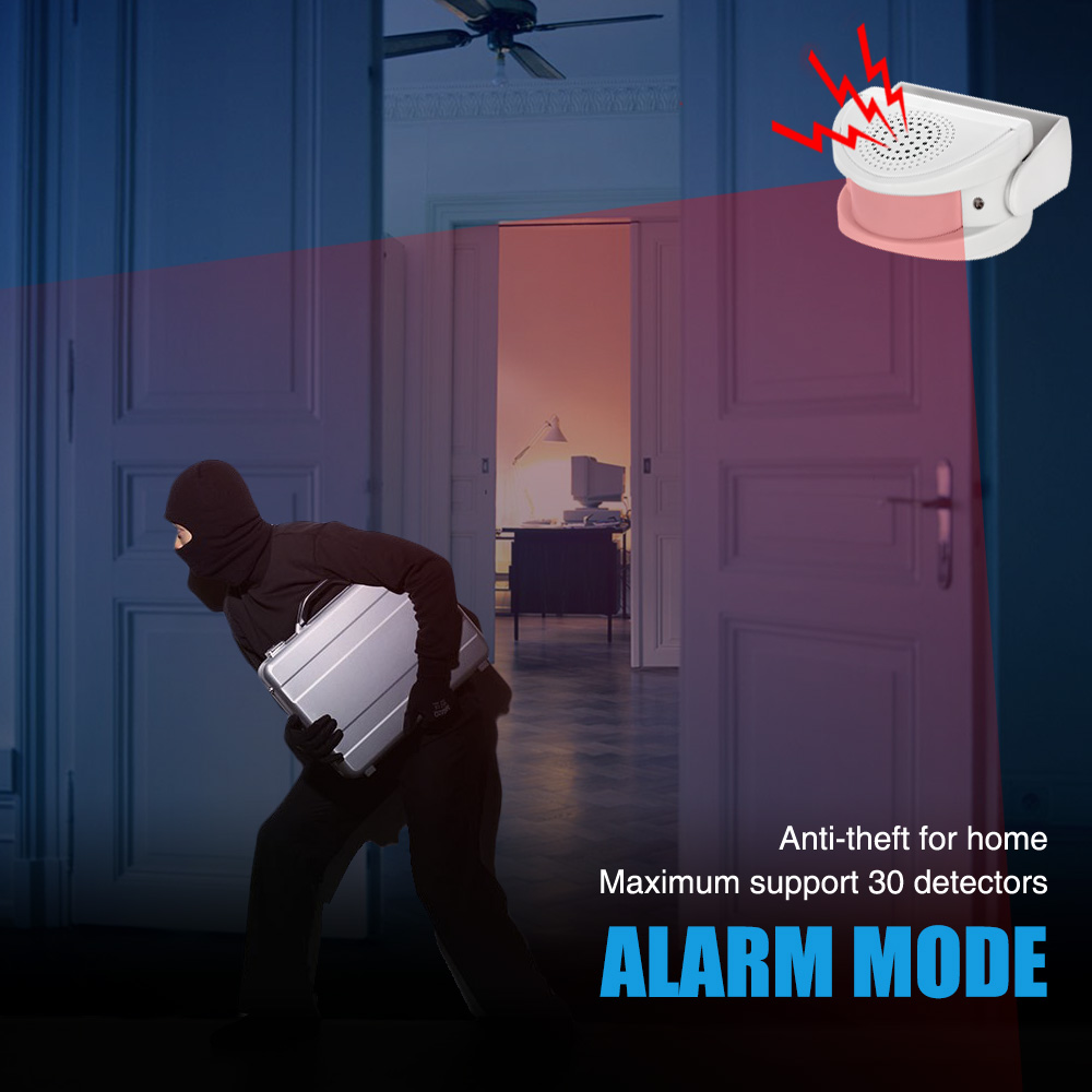 32 Songs Welcome Infrared Chim - Wireless Door Sensor review and price