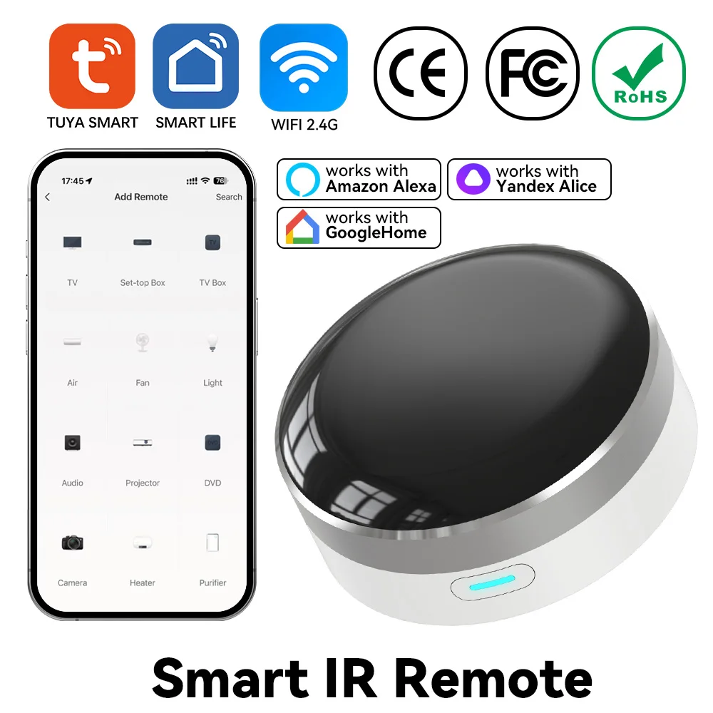 YFK WiFi Smart IR Blaster Univ - Universal Remote Smart Home review and price